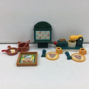 Fisher Price Playhouse Toys Pizzeria Restaurant Kitchen Tools Pretend Play